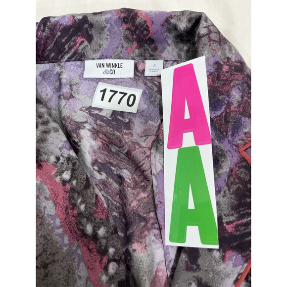 Womans Van Winkle & Co Two Piece Pajama-lounge Wear Set Small Multi Color - Picture 4 of 11